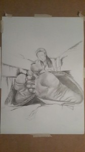 PS3 Pencil Sketch - Relaxed 